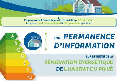 Permanence d'information aides financières rénovation énergétique et habitat du privé