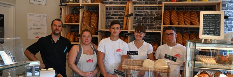 Il reprend une boulangerie, la CA2BM l'accompagne.