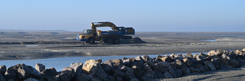 Le grand chantier a débuté en baie d'Authie