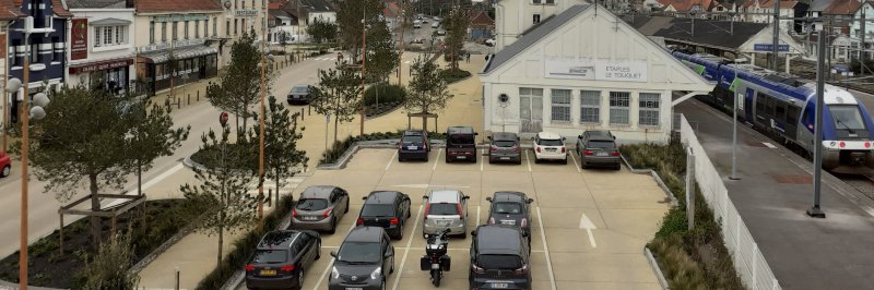 Le point sur le chantier du pôle gare à Etaples-sur-Mer