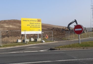 Une aire de covoiturage à Wailly-Beaucamp