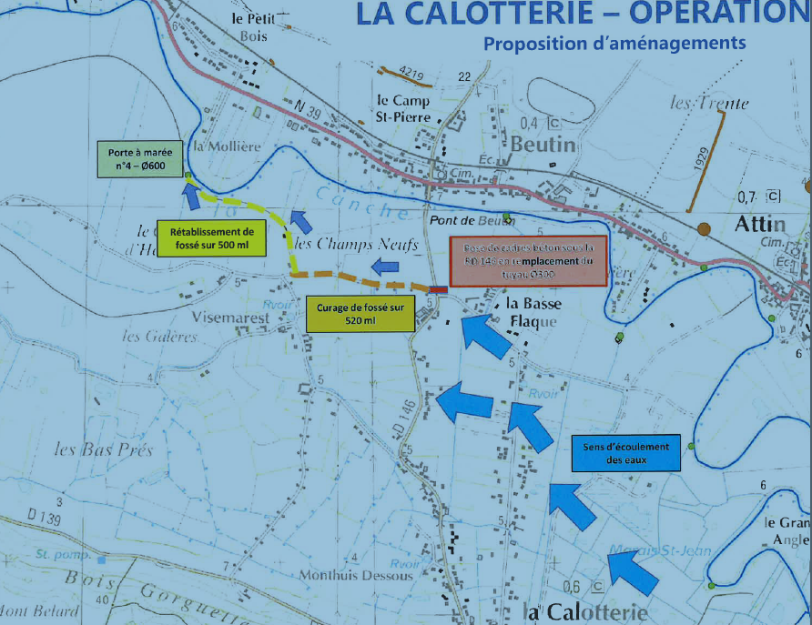 carte travaux inondations