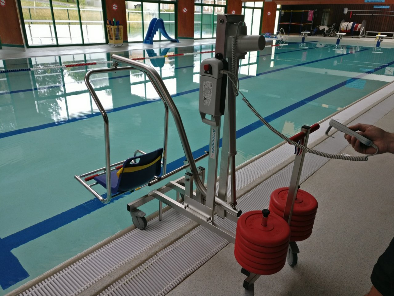 piscine accessible