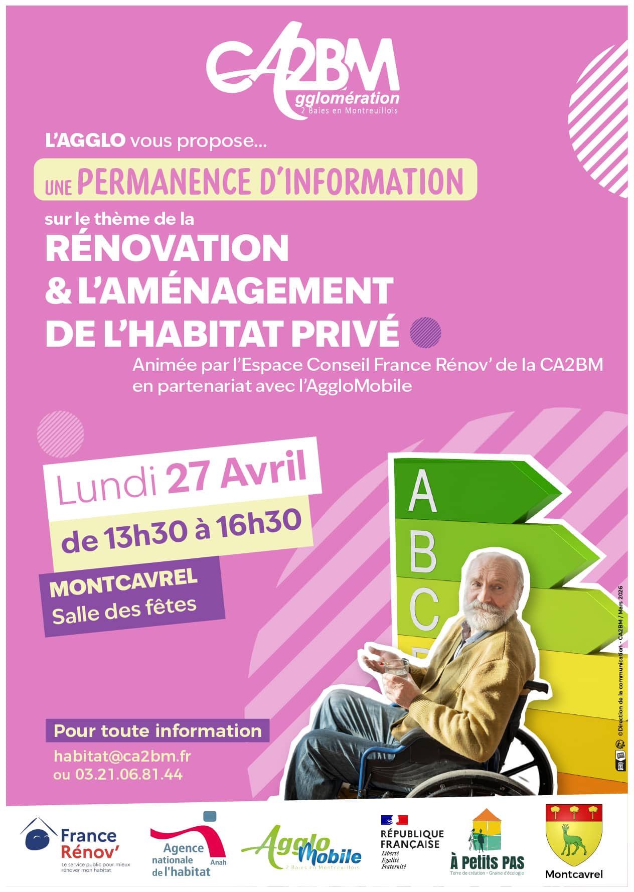 Permanence d'information : Rénovation et aménagement de l'habitat privé