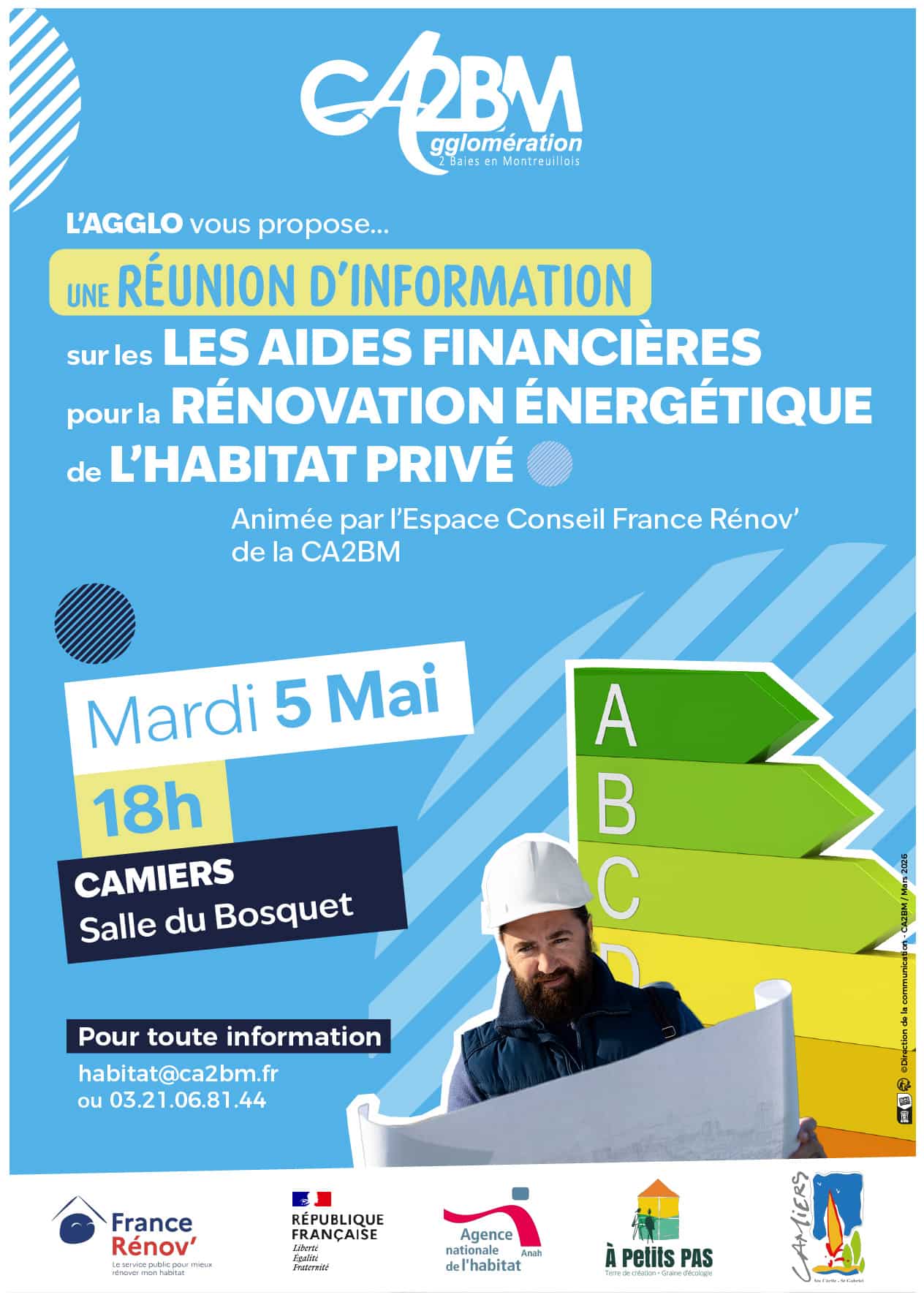 Réunion d'information : Aides financières pour la rénovation énergétique de l'habitat privé