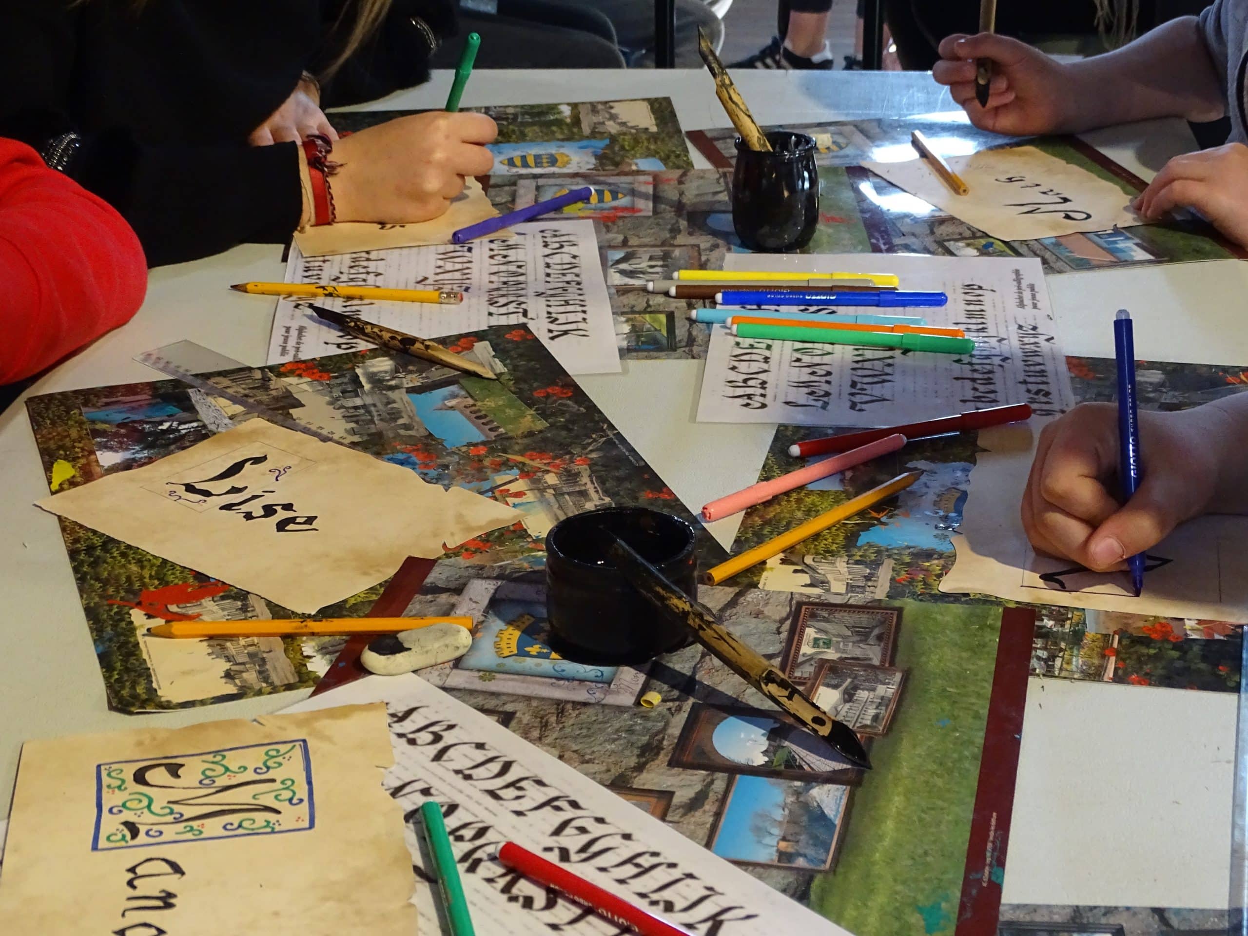 Atelier du patrimoine : Calligraphie